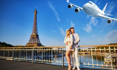 Paris cityscape with Eiffel Tower